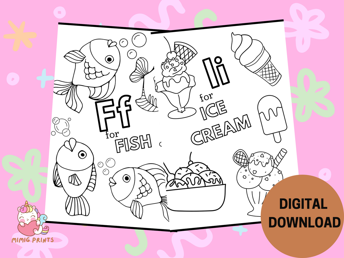 Colour Your World: ABC Colouring Book for Creative Kids!